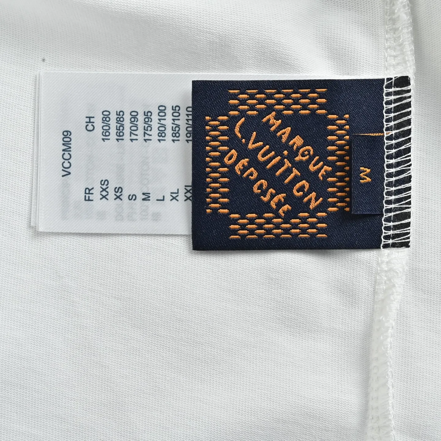 Louis Vuitton/Louis Vuitton white dove print short sleeves
